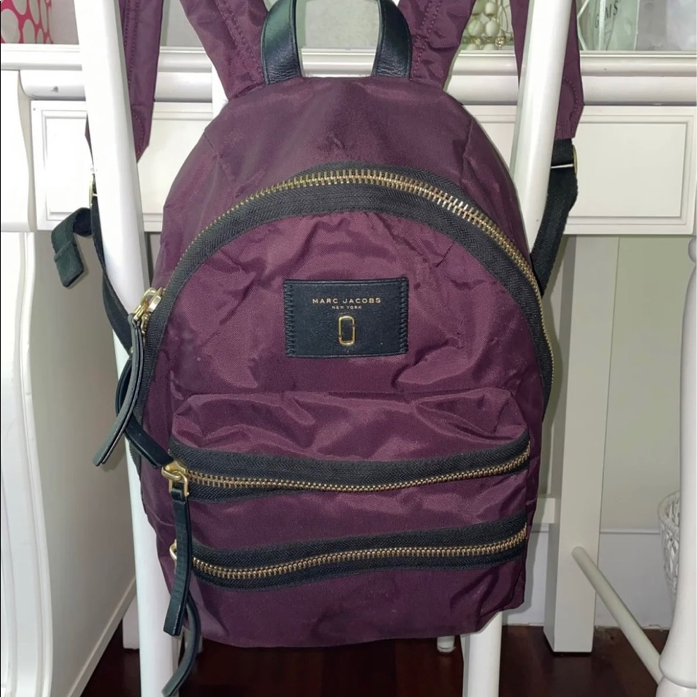 Marc Jacoba Nylon Biker Backpack